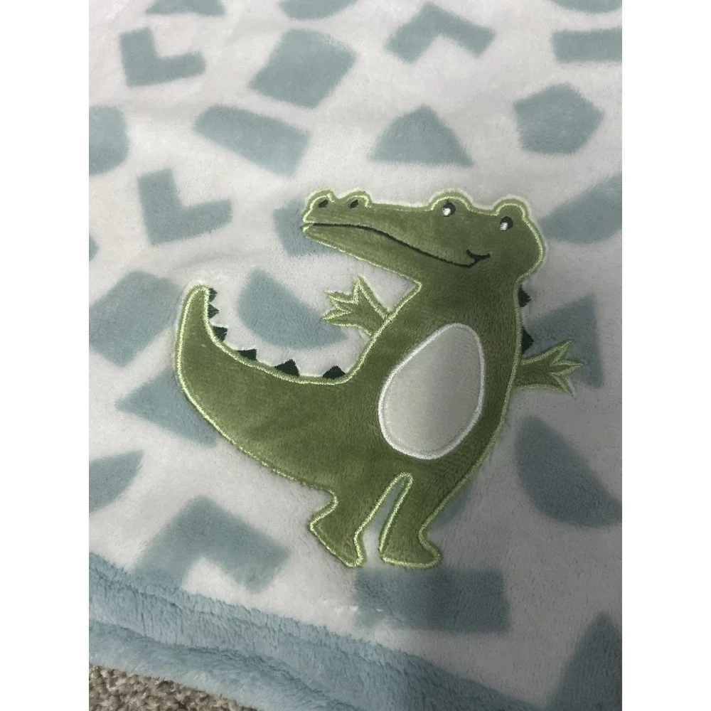 Parents‎  Choice Alligator Crocodile Baby Blanket 30x40